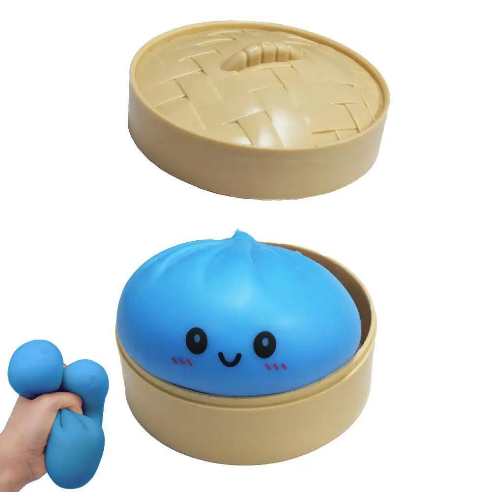Simulation Flash Dumpling Pressure Ball Slow Rebound Soft Pinch Decompression Office Home Decorat Children Adults Birthday Toys