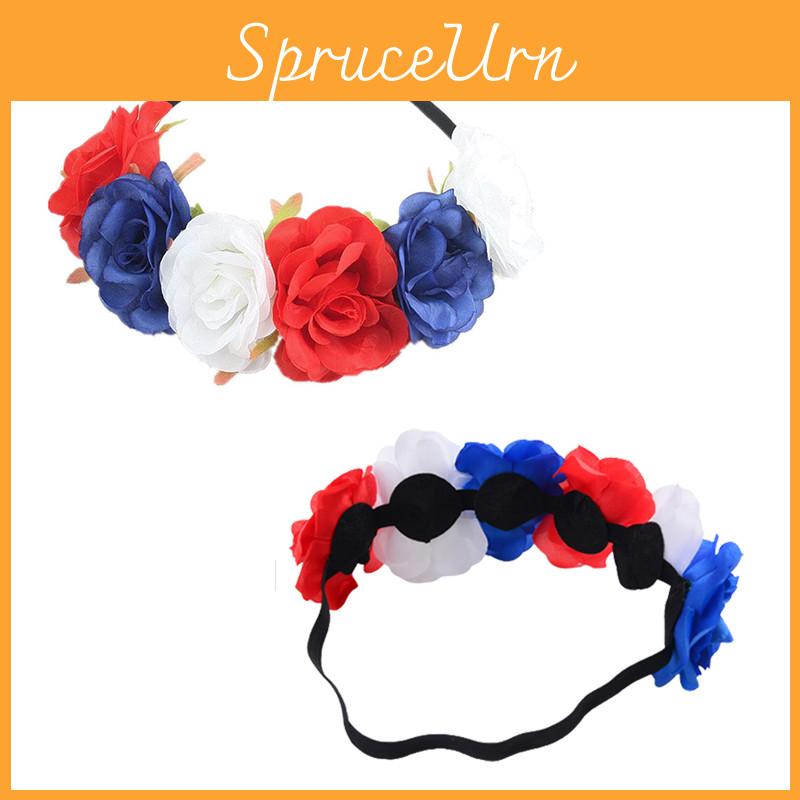British-inspired Flower Crown Headband For Jubilee Parties