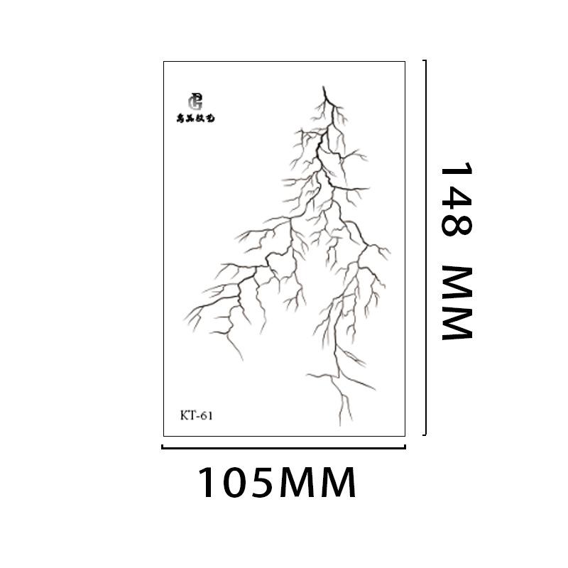 

Революционные полуперманентные татуировки Boldink — водостойкие, реалистичные рисунки молний с натуральной растительной формулой, долговечные