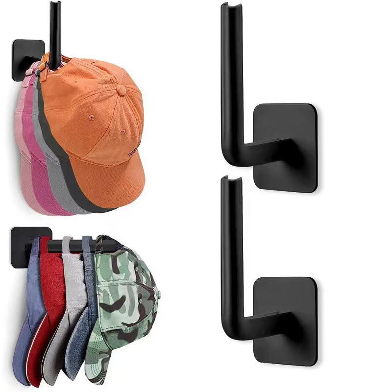 2 Pack Wall Mounted Shelf with Hooks for Storage and Organization
