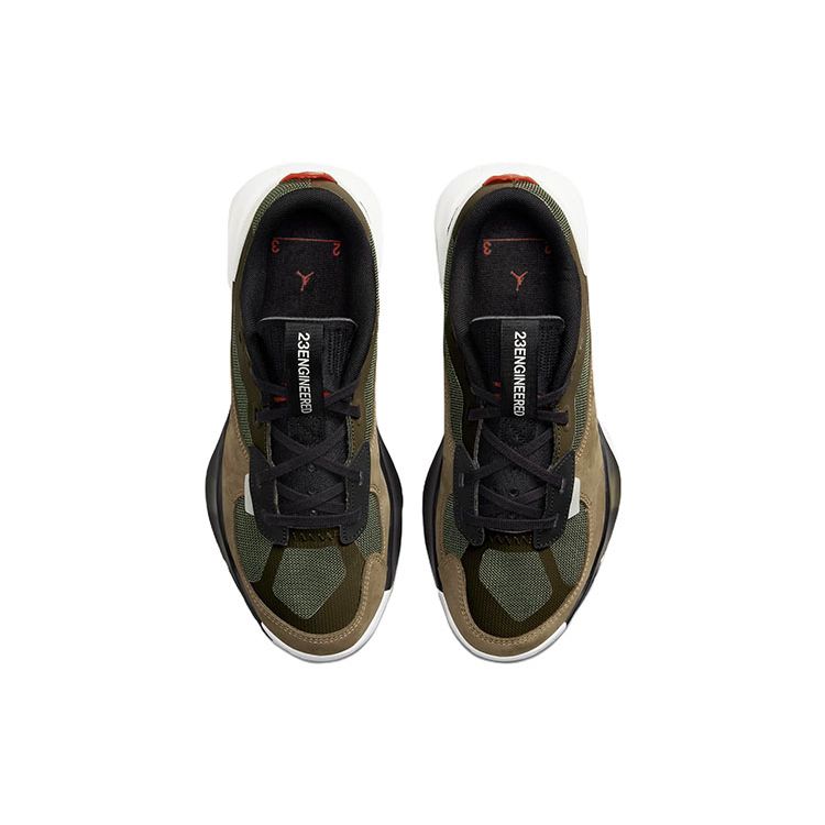 Air Jordan Jordan Air 200E Střední olivová Dámské tenisky Zelená Summit-White Hnědá-Řasa DH7381-261