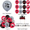 Siren Head Cartoon Cat Horror Theme Birthday Party Balloon Banner Cake Topper Set