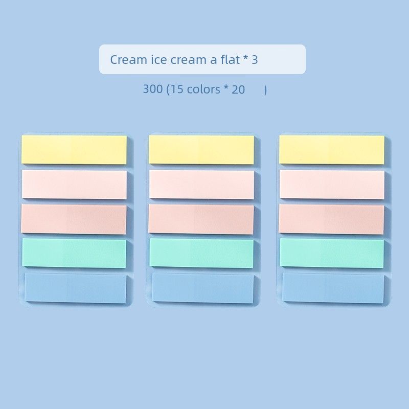 

Мисс Бен Моранди Марк Сильная Липкость Индекс Наклейки Cream ice cream-flat * 3