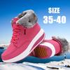 New Women Warm Plush Snow Sneaker Winter Platform Bottom Casual Shoes