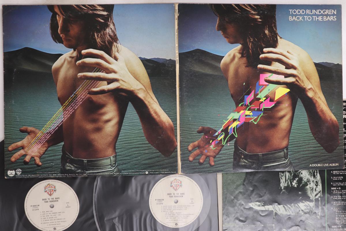 

Виниловая пластинка TODD RUNDGREN - Back To The Bars P55612W WARNER BROS 1978 Япония Рок Б/У