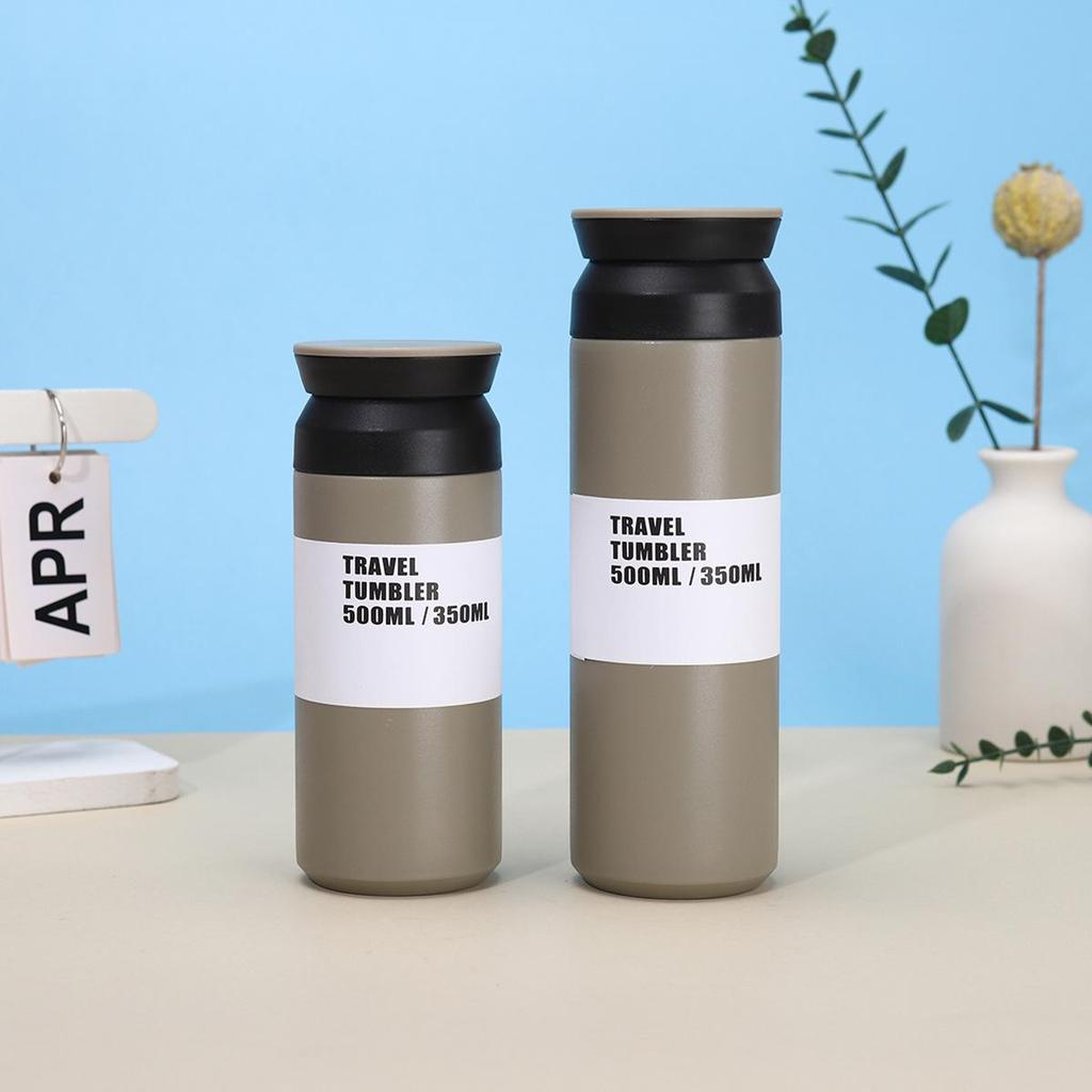 Premium Japanese 304 Stainless Steel Thermos Mug - Portable Coffee Cup for Students