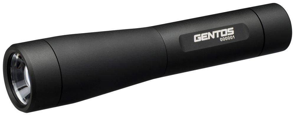 

GENTOS LED Flashlight 300 lighting for 1 year Compliant with ANSI standards [Brightness lumens/Practical hour/Splash proof/5 warranty] GF-007DG білий
