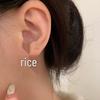 Silver Bow Mosquito Coil Holder Earrings: Chic, Unique Light Luxury for Women – Versatile, Sweet, and Cool Style