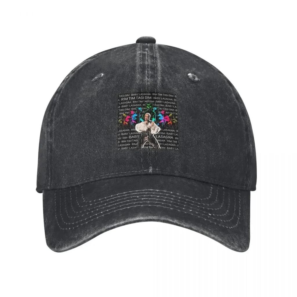 Classic Baby Lasagna Song Baseball Caps for Unisex Women Distressed Denim Washed Snapback Hat Music Cat Outdoor Summer Caps Hat