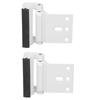 2 szt. Domowy Zamek Zabezpieczający Drzwi Stop Aluminium Wzmacniający Drzwi Zamek Klamka Drzwi Hotelowych dla