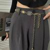 Retro Metal Chic Waist Chain Accessory Ideal For Dresses Sweaters Jeans And