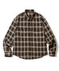 UNLC Ombre Western Check Shirt (Brown)