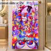 Beach TowelThe Amazing Digital Circus Custom Name Text Personalized Soft Towel for Beach Pool Indoor Home Decor Gift