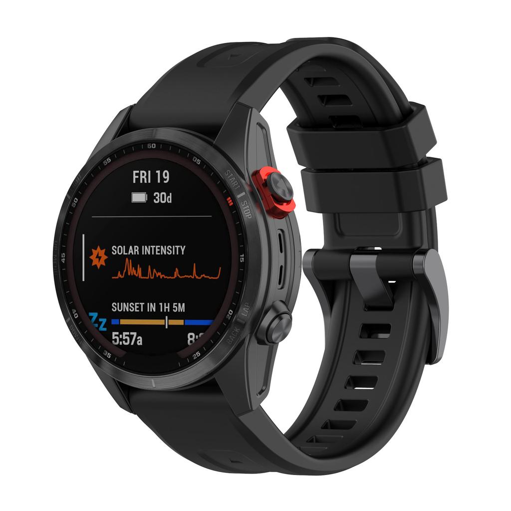 26MM 22MM 20MM Silicone Watch Band Straps For Garmin Fenix 6X 6 6S Pro 7X 7 Easyfit Wristband Fenix 5 5X 5S Plus Smartwatch Bracelet