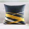 Design Nordic Geometric Striped Sofa Pillow Thick Linen Decorative Cushions