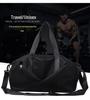Waterproof Gym Bag for Men & Women - Large Capacity with Wet & Dry Separation, Travel Handbag with Printed Logo