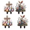 Estaca de Jardim de Páscoa, Decoração de Páscoa Adereço de Decoração Estaca de Gramado Acrílica Estaca de Jardim para Quintal Varanda Canteiros de Flores Pátios Caminho