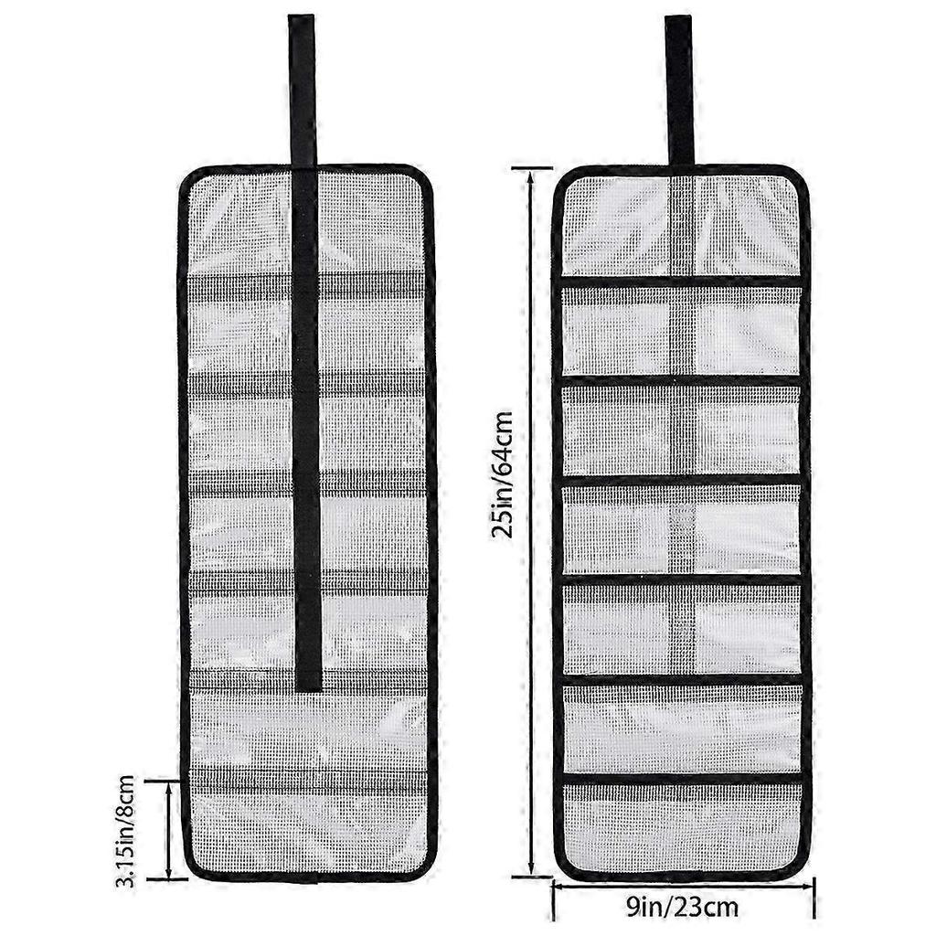 Fishing Lure Wraps - 6 Pocket Protective Cover for Saltwater Hooks & Trolling Lures