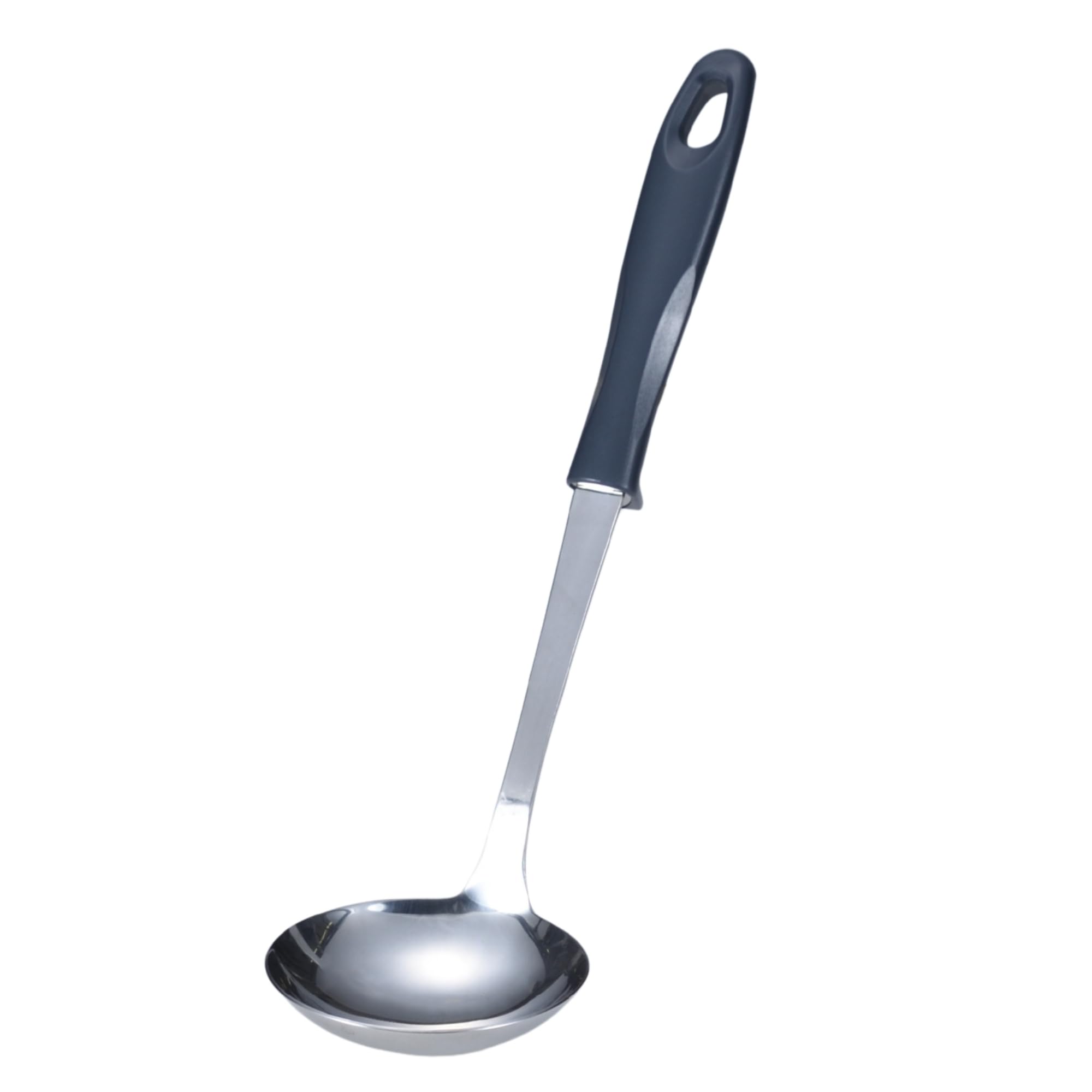 Takagi Made in Japan TAKAGI Stainless Steel Dark 26cm Perfect for Soups and Other Handle Fits in the Dishwasher Safe (Takagi) Ladle, Medium, Brown,