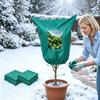 Protect Plants From Freezing Plant Covers Freeze Protection With Visible Window Winter Frost Cover Drawstring Plant Warm Bag