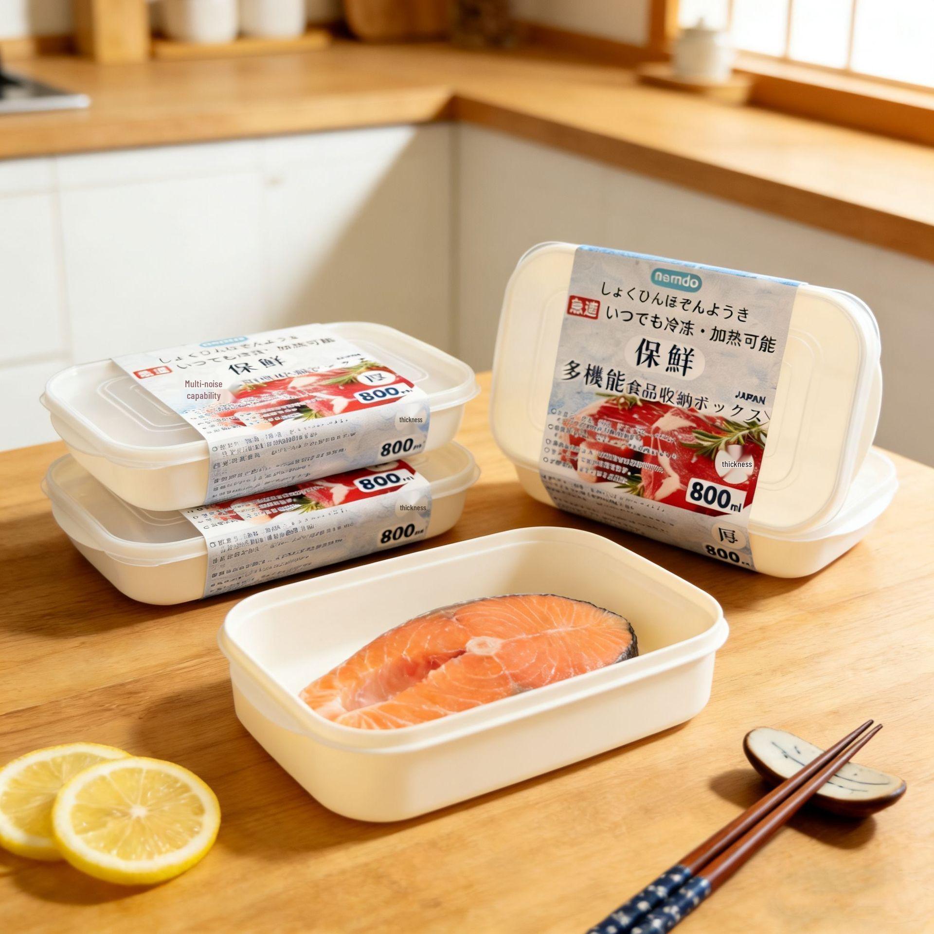 Namdo Food-Grade Fresh-Keeping Refrigerator Storage Bento Box with Lid