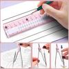 8pcs School Protractor-Compass Set,Circle Drawing Tools With Ruler,Students Stationery Professional Compass Ruler Drawing Tool
