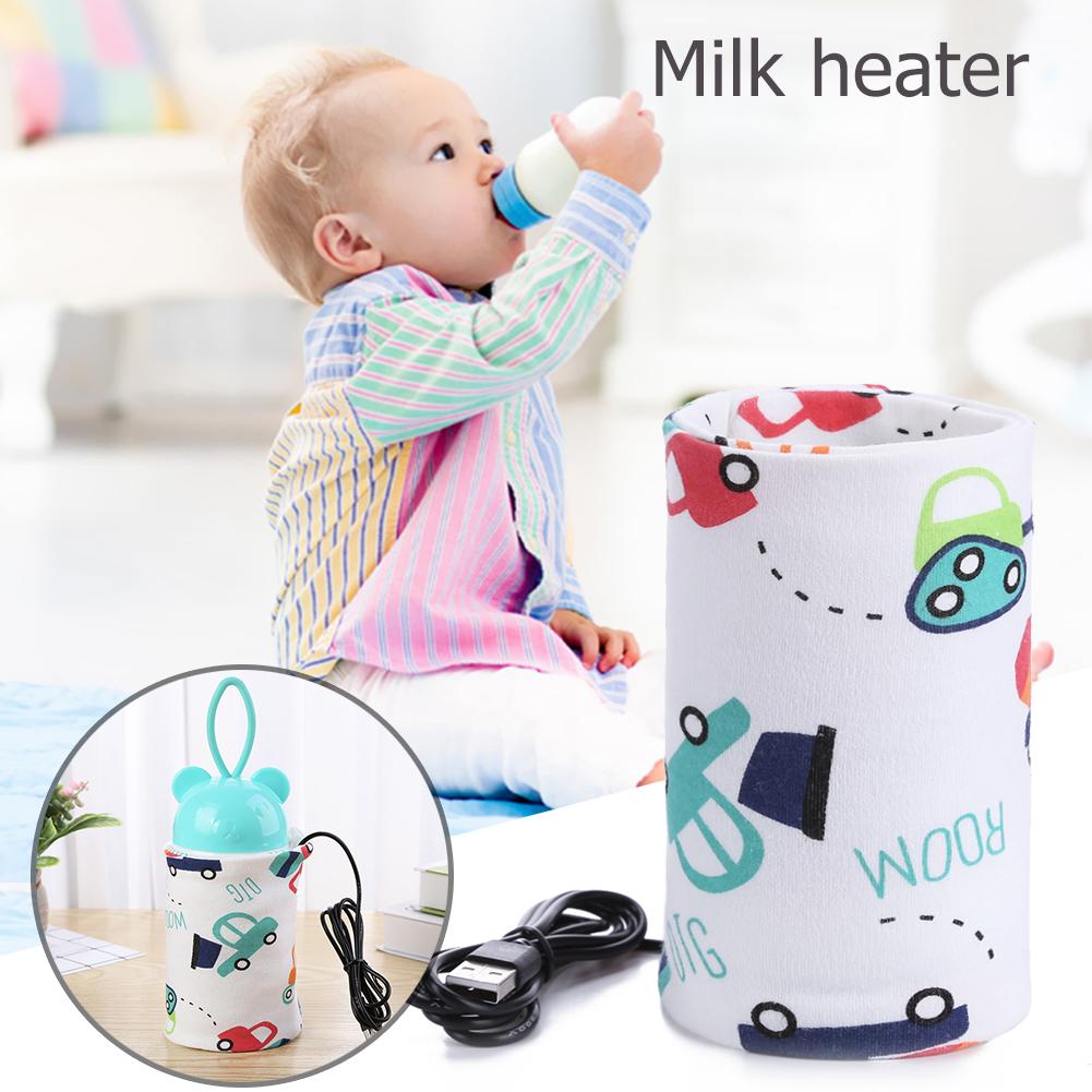 

Подогреватель детских бутылочек, портативный подогреватель чашки для молока, сумка для бутылочки для кормления младенцев (В) /