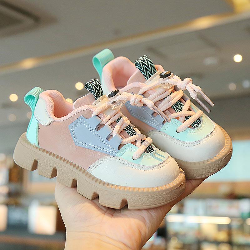 Children's Skate Shoes - 2025 Spring/Autumn Non-slip Soft Sole Casual Sports Shoes for Boys & Girls