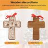 AEE4-Jesuspirit Cross Ornaments For Christmas Tree - Christian Christmas Ornaments - Jesus Christmas Ornaments Religious