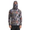 Mens UV Protection Quick Dry Cycling Jersey Lightweight Breathable Hooded Fishing Outdoor Sport Shirt