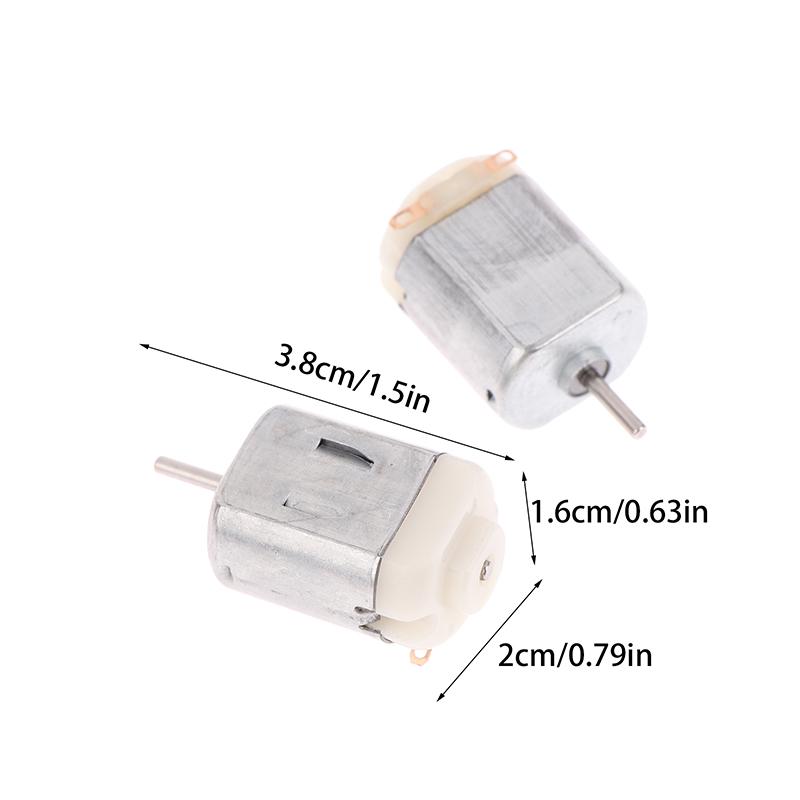3Pcs General Micro 130 Motor Dc3-6V 16500Rpm 130 Dc Motor Engine For Diy Children'S Assembled Toy Scientific Experiments
