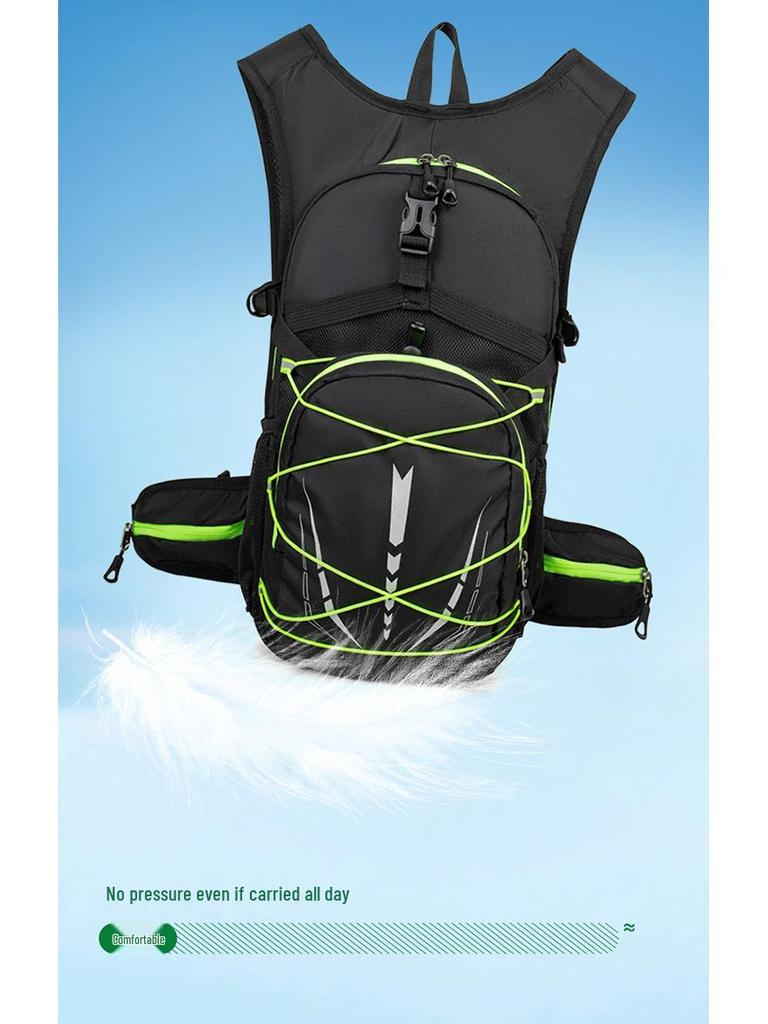 New Breathable Lightweight Reflective Outdoor Backpack for Hiking, Travel, and Camping