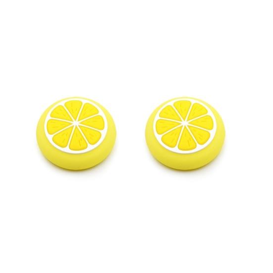 2Pcs Fruit Joystick Thumb Stick Grip Cap Cover for Switch Lite Game Controller