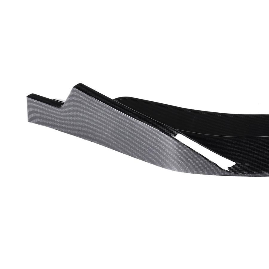 2pcs Anti-scratch Front Bumper Lip Wrap Angle Splitters For 16+ For Honda For Civic Sedan 4Dr