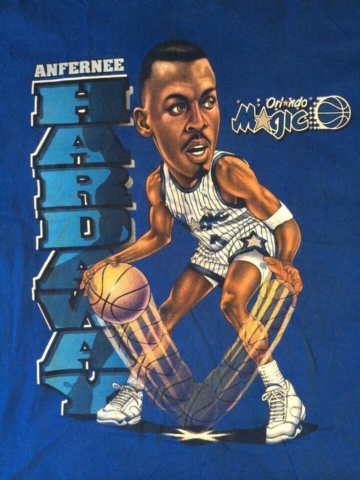

Penny Hardaway Caricature Men Tshirt Blue Unisex All Sizes JJ4246 Unisex T-Shirt XXXXL