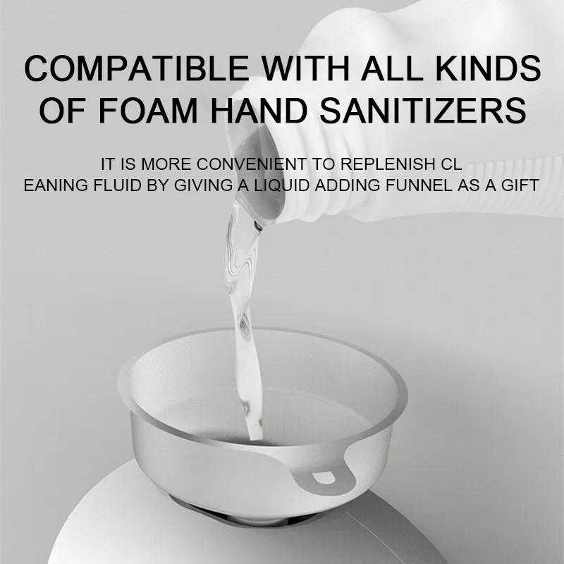 Neuer Seifenspender Niedliches Haustier Automatischer Handy-Reiniger USB-Aufladung mit Licht Wandmontiert Sensor Schaumseifenspender