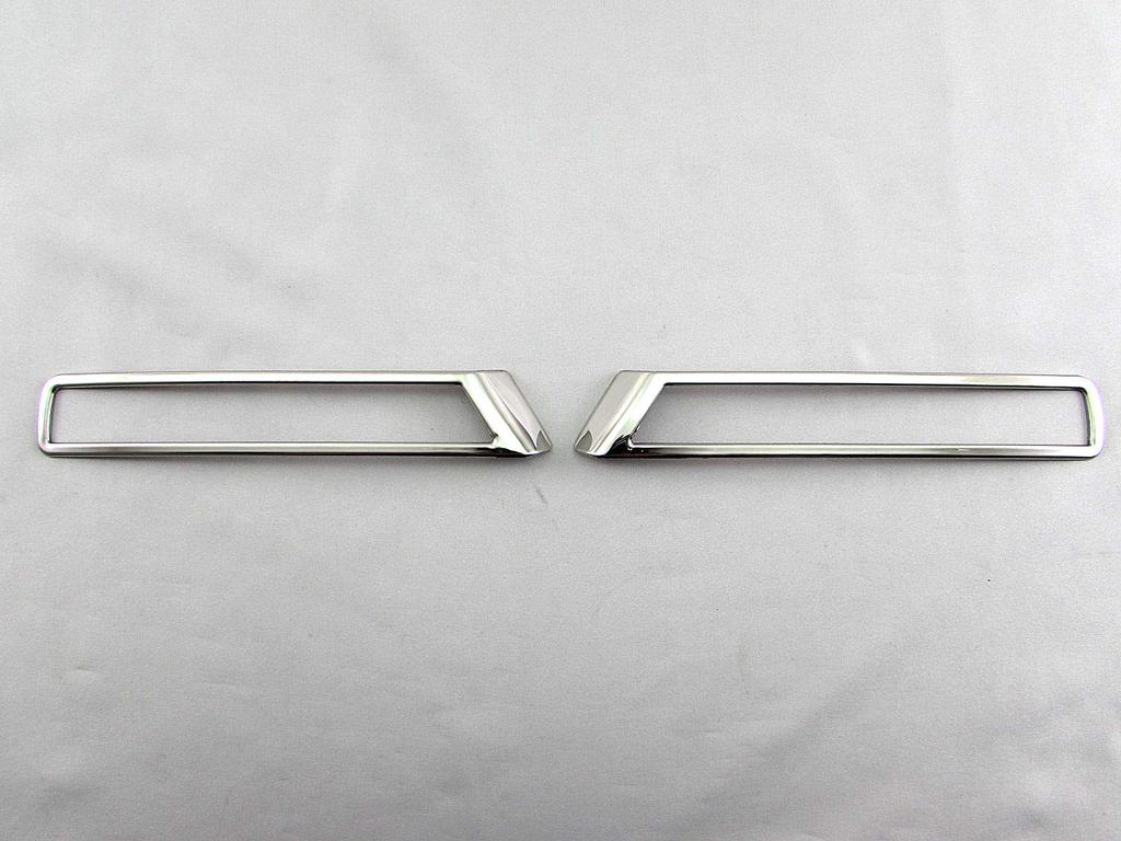 BRIGHTZ Mirror Stainless Steel Plated Rear Reflector Ring for Honda Vamos 4th and 5th Generation HM M2 2 Ultra-High (2-Piece) HM1, HM2, [REF-RIN-118]