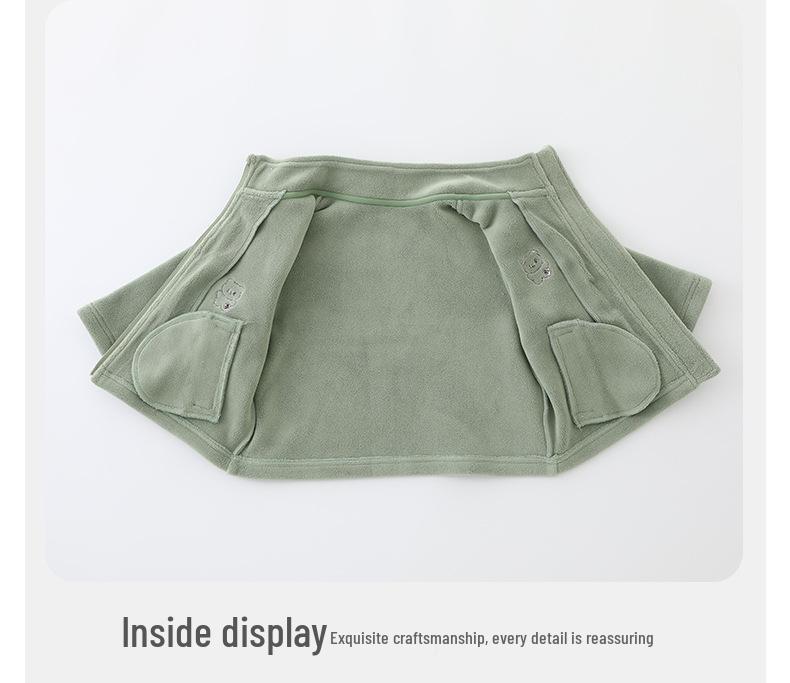 DUUDUU 2025 Korean Style Fleece-Lined Thermal Underwear for Children: Class A Autumn/Winter Baby Clothes