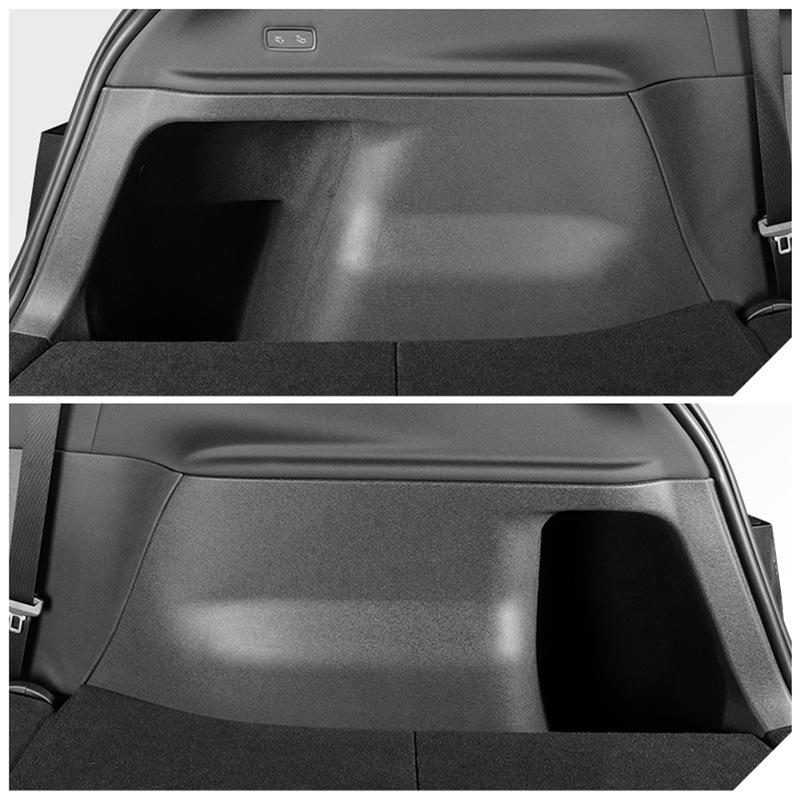For Tesla Model Y Juniper 2025 2026 Car Rear Luggage Compartment Side Kick Pad Protection Scratch Mat Car Interior Accessories