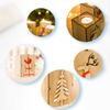 Home Wooden Tealight Candle Holder for Christmas Wedding Home Party Decoration