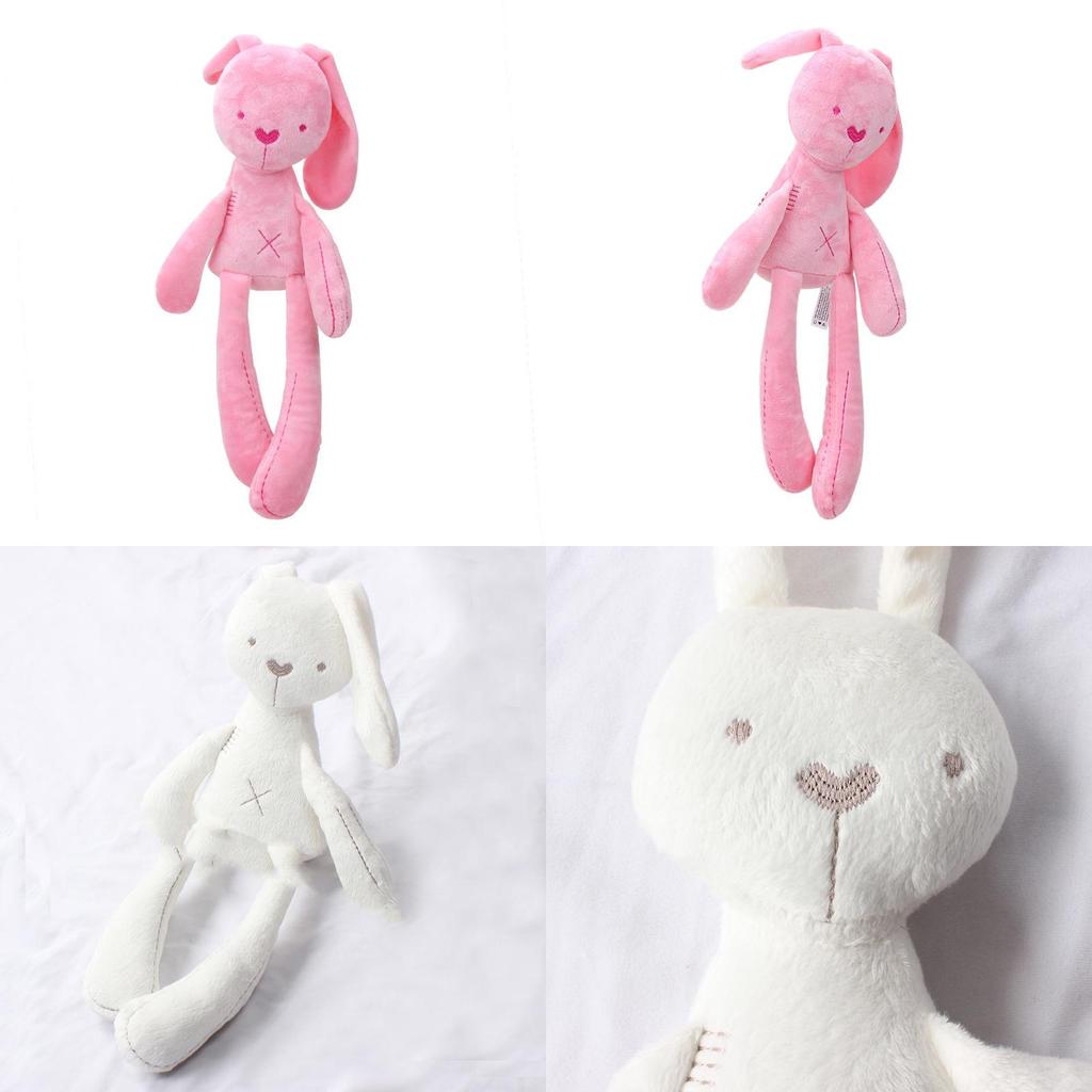 Mamamiya Pappas Baby Plush Bunny Sleep Aid With Long Legs For Nighttime Comfort