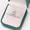 Elegant Adjustable Gold-Plated Zircon Ring for Women