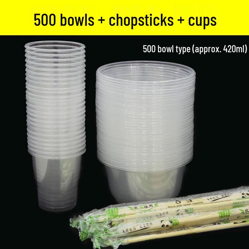 Bingyao Disposable Plastic Tableware Set