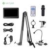 HAYEAR 26MP 7-inch Screen Digital Microscope Camera Set with Microphone Arm Stand and 150x Lens for Education, Scientific Research, Laboratories,