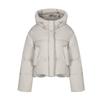 Down cotton clothes women's winter new hooded thickened warm fluffy short bread clothes jacket