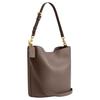 Coach Weide 28 Eimer Tasche Mit Goldenen Details Damen Handtaschen Braun CW624-B4CBD