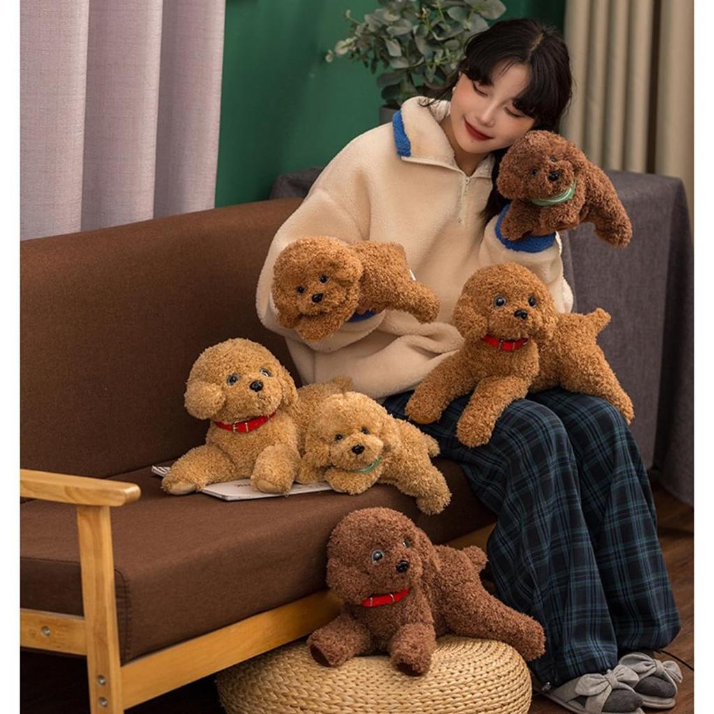 Poodle Dog Animal Cushion Body Pillow Sleeping For Kids Animal Interior Girl Fluffy Comfortable Cute Day Hedgehog Festival Large 48cm Moe Plush