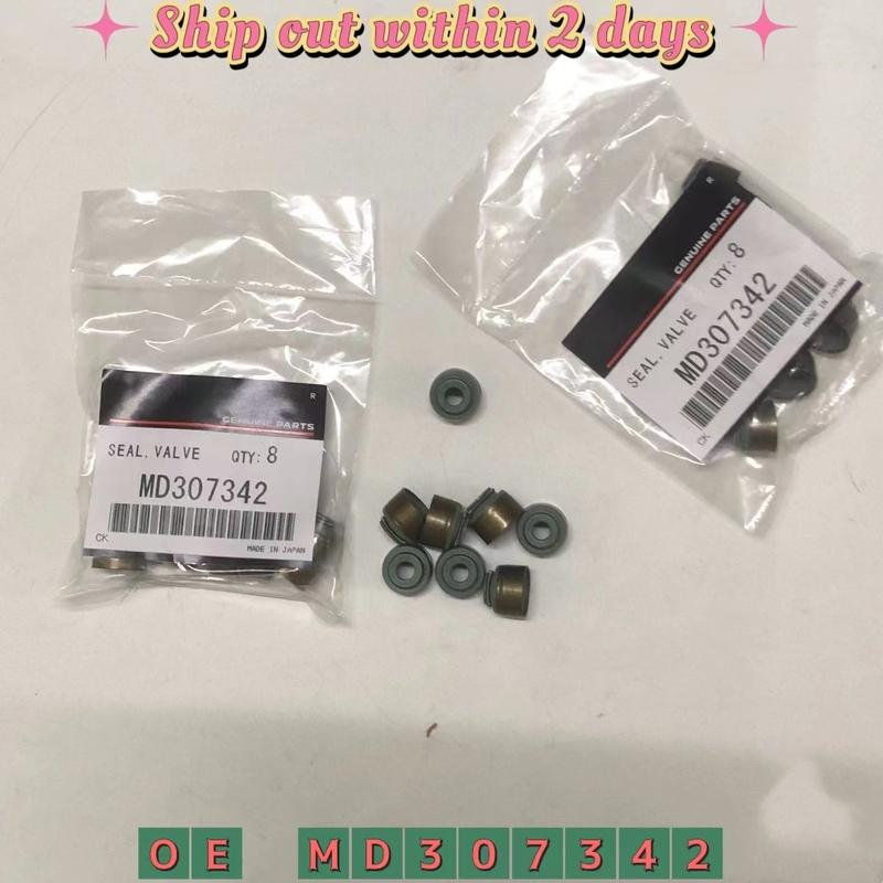 MD184303 MD307342 V43 V73 V43 4G19 6G72 Engine Valve Stem Oil Seal BV4951-G For Mitsubishi Pajero Montero 8pcs