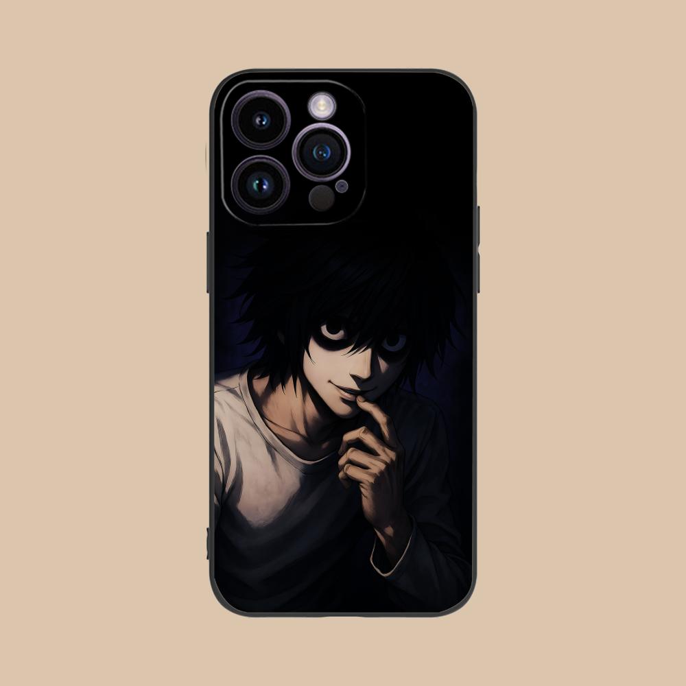 Death Note L Lawliet Handyhülle für iPhone 17 16 15 14 13 12 11 X XR XS 8 7 Air Pro Max Plus Mini Bunte Hülle Hülle