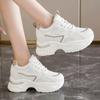 Fashion Chunky Platform Sneakers for Women Thick Bottom Non Slip Sports Shoes Woman 2025 Spring Autumn Fashion Breathable Dad Sneakers